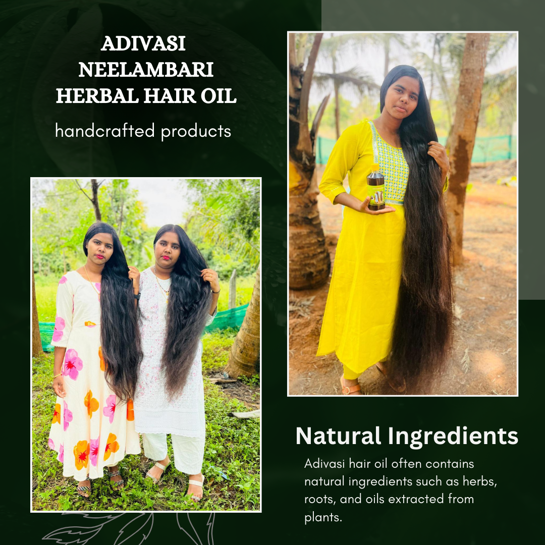 Adivasi Neelambari Herbal Hair Oil with (4.9 ⭐⭐⭐⭐⭐ 42,553k+ REVIEWS) Globally